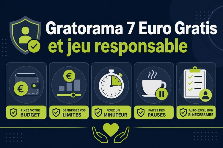 Gratorama 7 Euro Gratis et jeu responsable