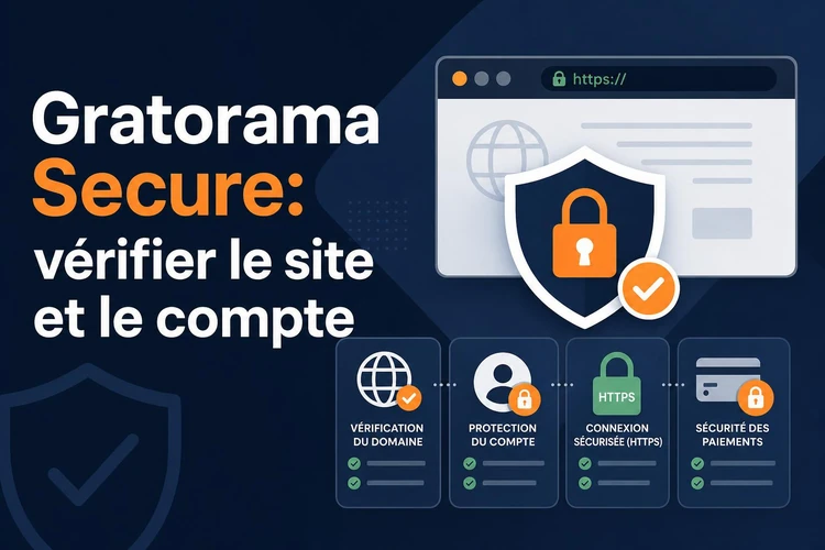 Gratorama Secure: comment vérifier la sécurité du site et du compte