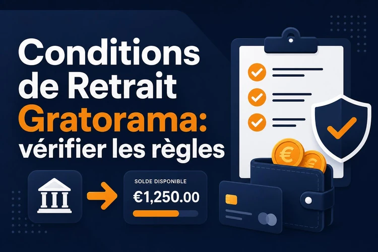 Conditions de Retrait Gratorama: vérifier les règles avant une demande